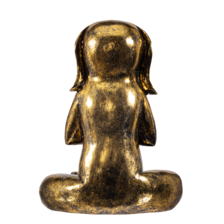 So True by Troubadour Yoga hond vintage goud