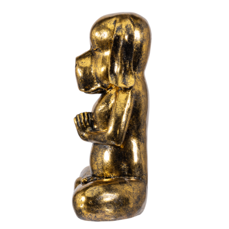 So True by Troubadour Yoga hond vintage goud