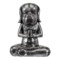 So True by Troubadour Yoga hond vintage zilver