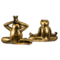 So True by Troubadour Yoga Kikkers vintage goud, set van 2