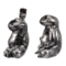 So True by Troubadour Yoga Kikkers vintage zilver, set van 2