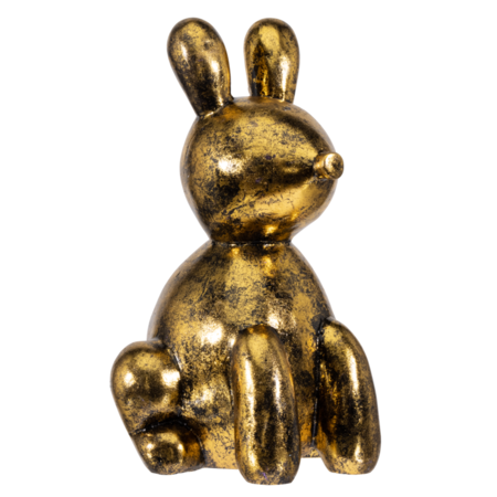 Ballon Konijn vintage goud