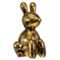 Ballon Konijn vintage goud