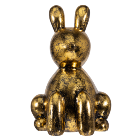 Ballon Konijn vintage goud