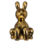 Ballon Konijn vintage goud