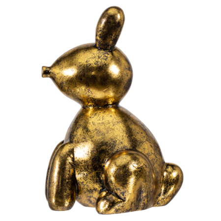Ballon Konijn vintage goud