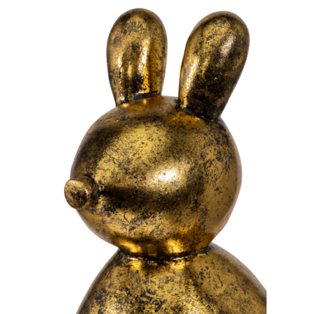 Ballon Konijn vintage goud