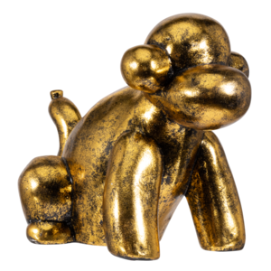 Ballon Aap vintage goud