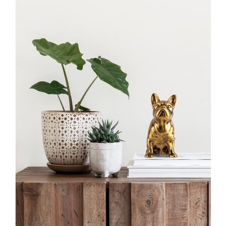 So True by Troubadour Franse Buldog vintage goud