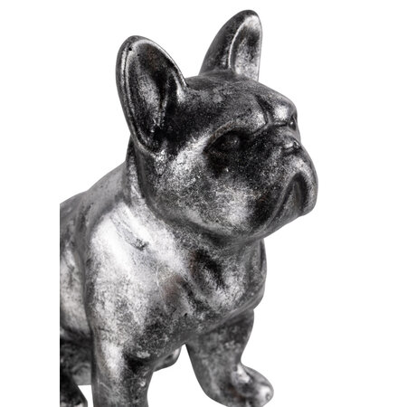 So True by Troubadour Franse Buldog vintage zilver