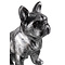 So True by Troubadour Franse Buldog vintage zilver