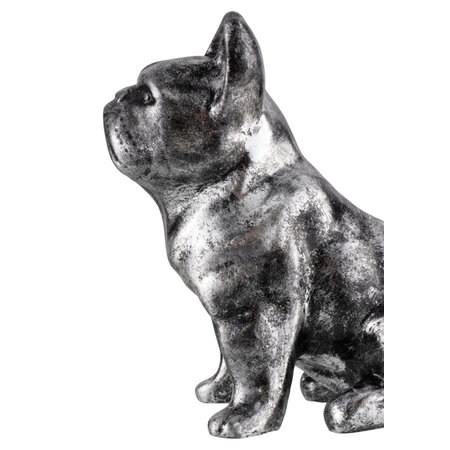 So True by Troubadour Franse Buldog vintage zilver