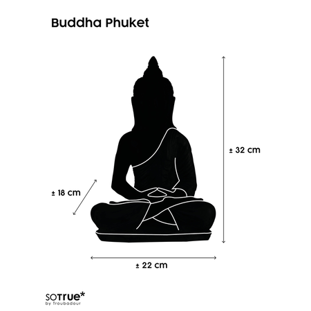 So True by Troubadour Buddha Phuket antiek wit