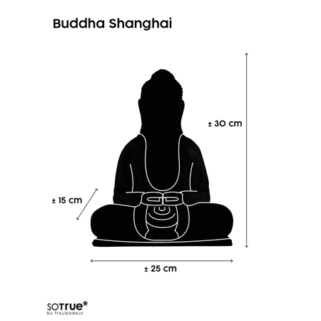 So True by Troubadour Buddha Shanghai vintage goud