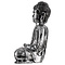 So True by Troubadour Buddha Shanghai vintage zilver