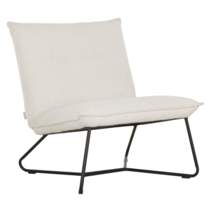 Fauteuil Lotus boucle naturel