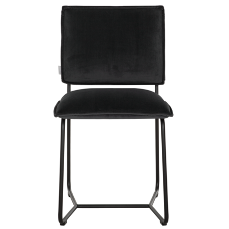 So True by Troubadour Eetkamerstoel Icone velvet donkergrijs