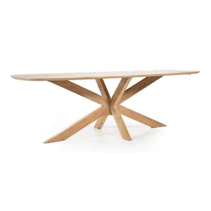 Eettafel Nicole 240 cm naturel