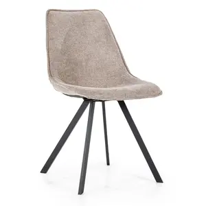 Eetkamerstoel Beverly taupe