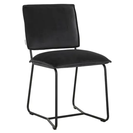 So True by Troubadour Eetkamerstoel Icone velvet donkergrijs