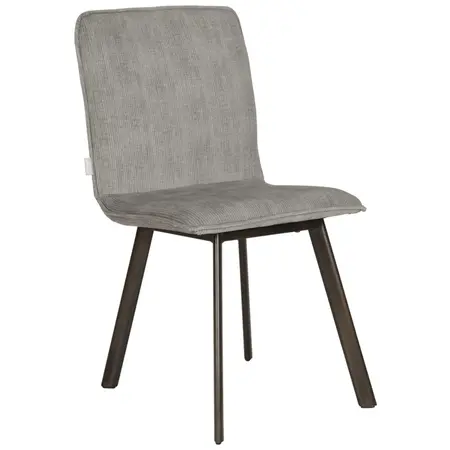 So True by Troubadour Eetkamerstoel Sparkle rib lichtgrijs