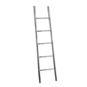 Ladder Canterbury, brushed RVS