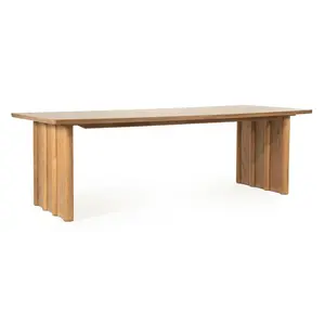Eleonora eettafel Jake bruin 250 cm