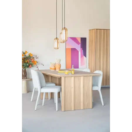 Eleonora Eleonora eettafel Jake naturel 180 cm