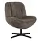 Draaifauteuil Zoey taupe