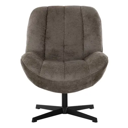 Draaifauteuil Zoey taupe