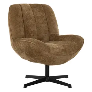 Draaifauteuil Zoey curry