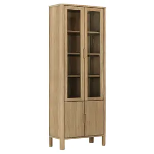 Vitrinekast Forte naturel