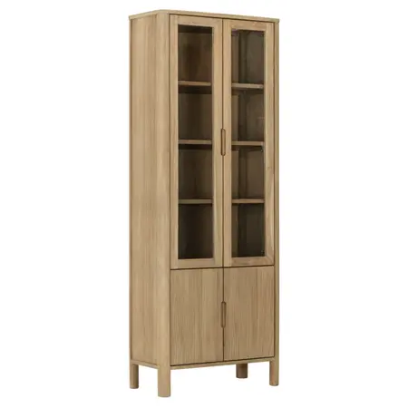 Vitrinekast Forte naturel
