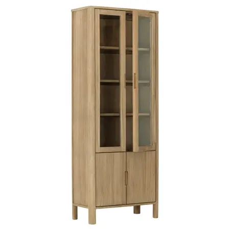 Vitrinekast Forte naturel