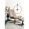 Fauteuil Martin met voetenbank beige