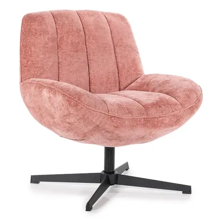 Draaifauteuil Dionne roze