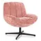 Draaifauteuil Dionne roze