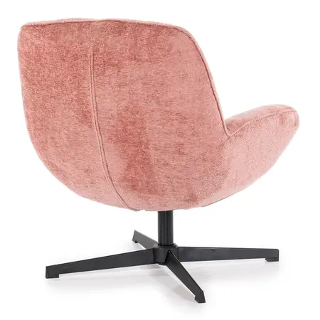 Draaifauteuil Dionne roze