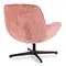 Draaifauteuil Dionne roze