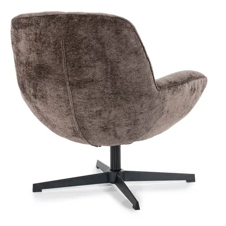 Draaifauteuil Dionne bruin