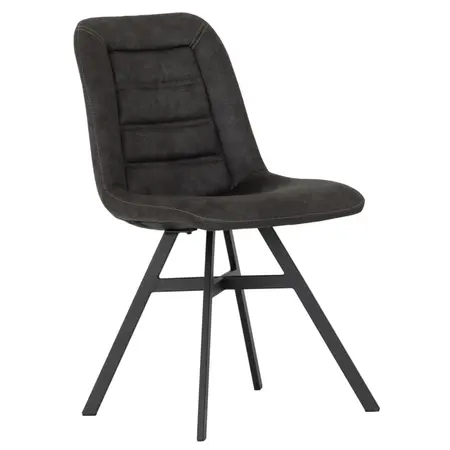 Eetkamerstoel Anton antraciet