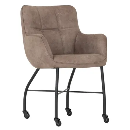 Eetkamerstoel Max taupe