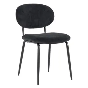 Eetkamerstoel Coco zwart