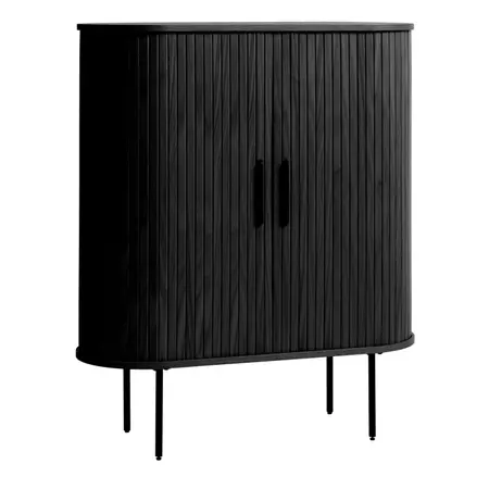 Bergkast Barber zwart