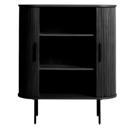 Bergkast Barber zwart