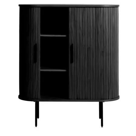 Bergkast Barber zwart