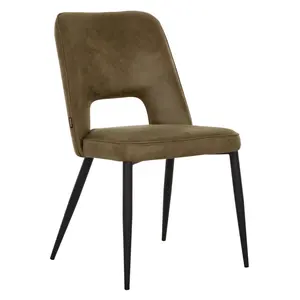 Eetkamerstoel Clip olijf