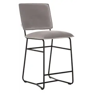 Counterkruk Icone velvet lichtgrijs