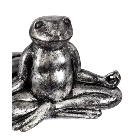 So True by Troubadour Yoga Kikkers vintage zilver, set van 2