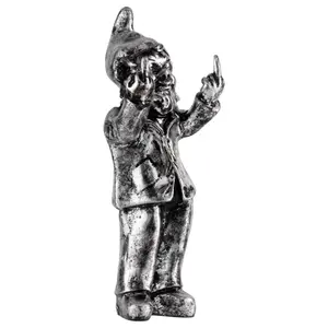 Kabouter Double Fcuk vintage zilver